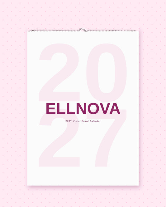 2027 Vision Board Calendar