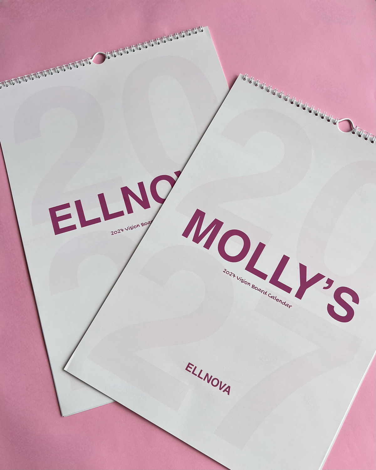 The ELLNOVA 2027 A3 wall calendar